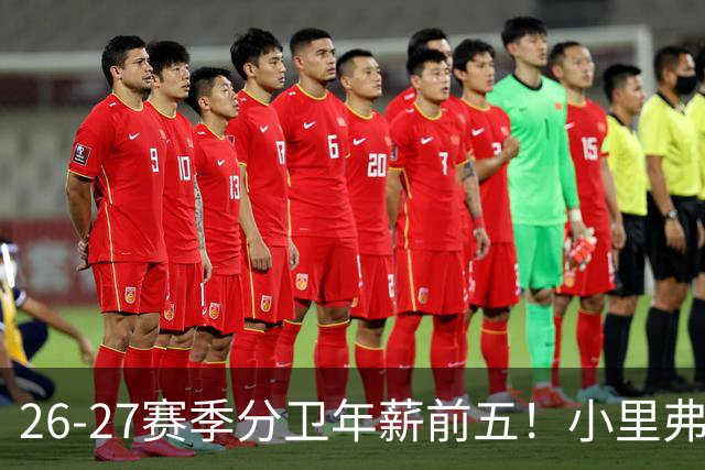 26-27赛季分卫年薪前五！小里弗斯上榜，爱德华兹仅第四